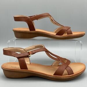 NEW Soul Naturalizer Women’s Solo Sandals Black Toffee Size 8.5M